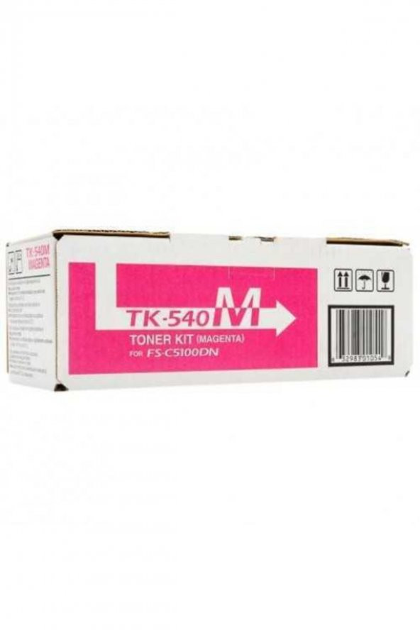 KYOCERA TK-540M KIRMIZI ORJİNAL TONER FS-C5100DN