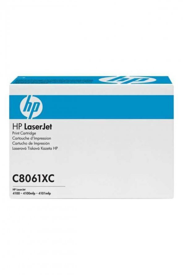 HP C8061XC (61X) SİYAH ORJİNAL TONER LaserJet 4100 ürün görseli