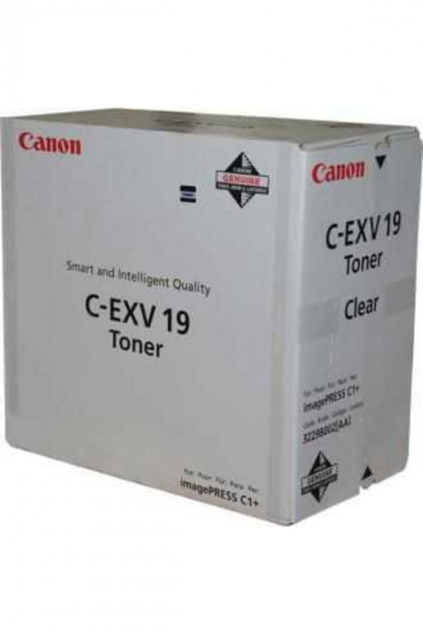 CANON C-EXV19 CLEAR (Temizleyici) ORJİNAL TONER imagePRESS C1