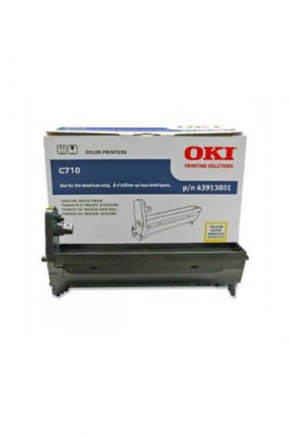OKI C710 43913801 SARI ORJİNAL DRUM ÜNİTESİ