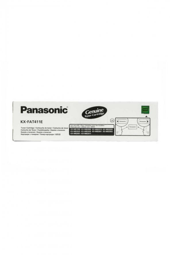 PANASONIC KX-FAT411E ORJİNAL TONER KX-MB2010 / KX-MB2020 / KX-MB2025 / KX-MB2030 ürün görseli