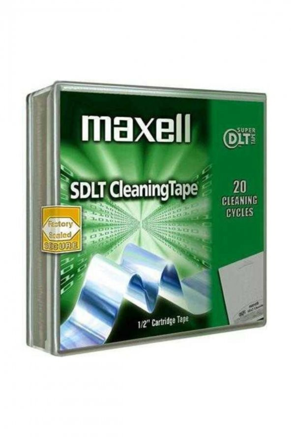 MAXELL SUPER DLT SDLT TEMİZLEME KARTUŞU (Cleaning Tape) ürün görseli