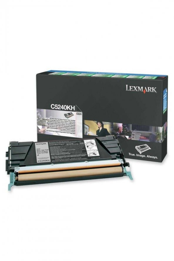 LEXMARK C5240KH SİYAH ORJİNAL TONER C524 / C534