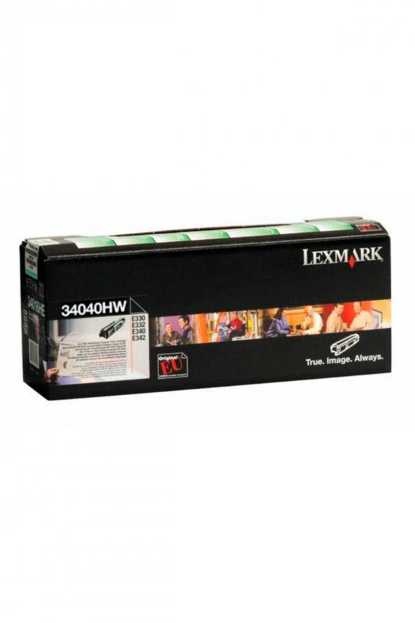 LEXMARK 34040HW ORJİNAL SİYAH TONER - LEXMARK E330 / E332 / E340 / E342 ürün görseli