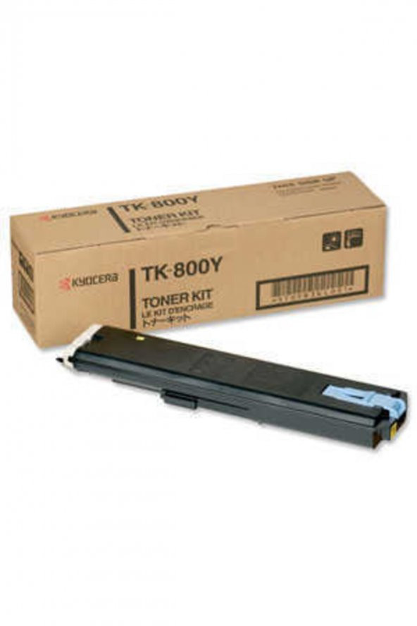 KYOCERA TK-800Y SARI ORJİNAL TONER - FS-C8008 ürün görseli