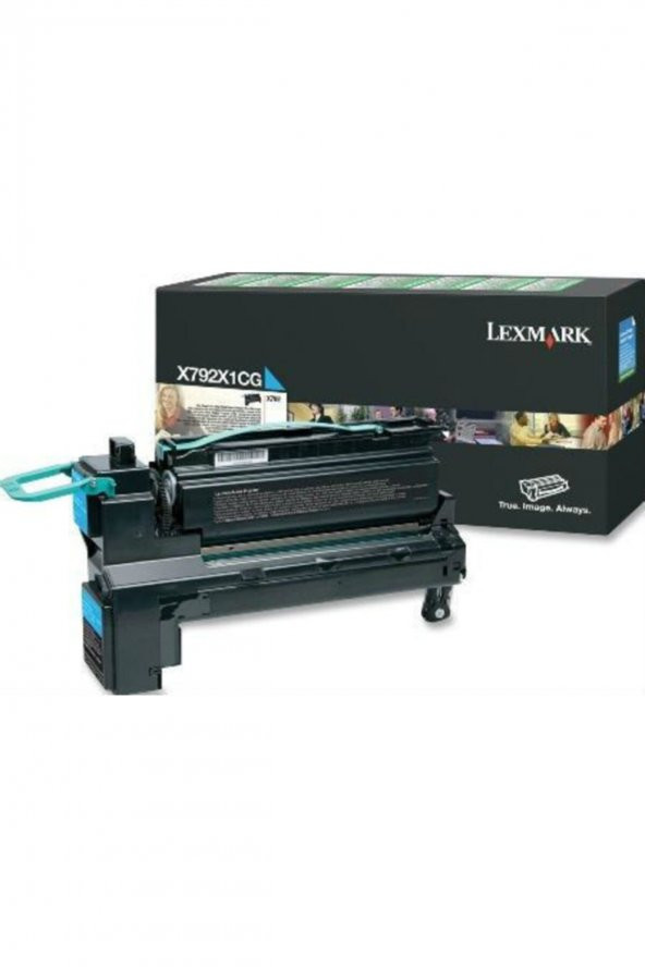 LEXMARK X792X1CG MAVİ ORJİNAL TONER 20.000 Sayfa