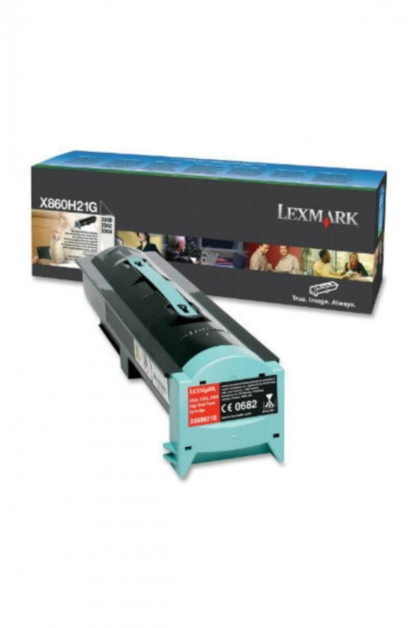LEXMARK X860H21G SİYAH ORJİNAL TONER X860 / X862 / X864 - 1