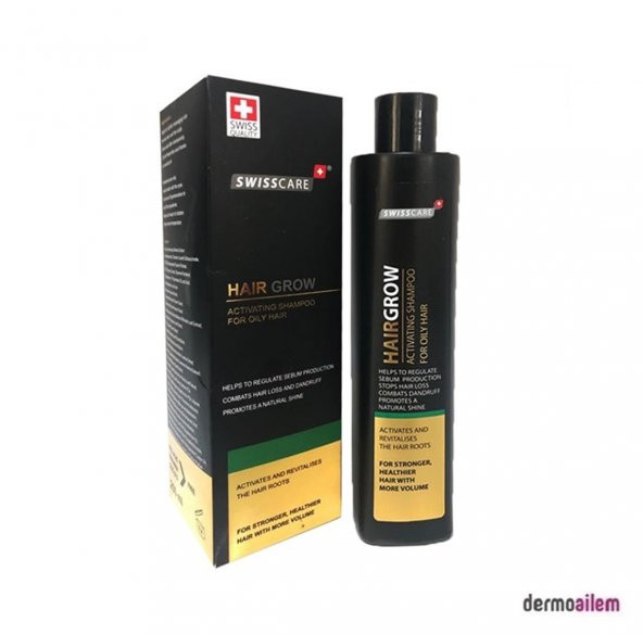 Swisscare HairGrow Oily Hair Shampoo 250 ml