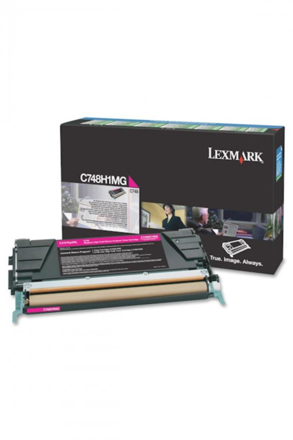 LEXMARK C748H1MG KIRMIZI ORJİNAL TONER 10.000 Sayfa