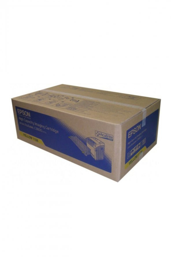 EPSON C3800 S051124 SARI ORJİNAL TONER-YÜKSEK KAPASİTE