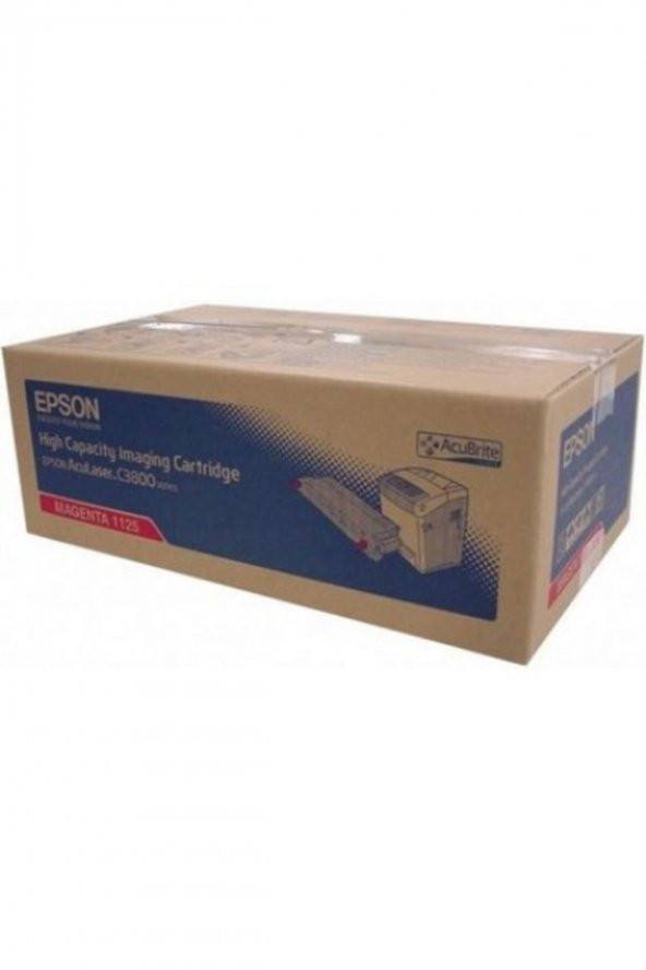 EPSON C3800 S051125 KIRMIZI ORJİNAL TONER-YÜKSEK  KAPASİTE