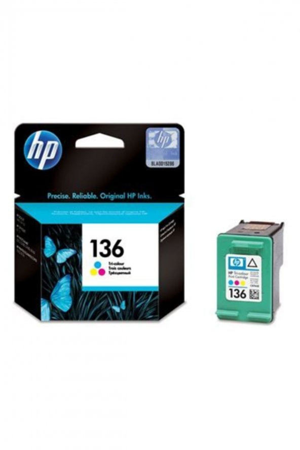 HP 136 C9361HE RENKLİ ORJİNAL KARTUŞ