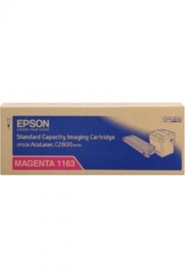 EPSON C2800 C13S051163 KIRMIZI ORJİNAL TONER-STANDART KAPASİTE