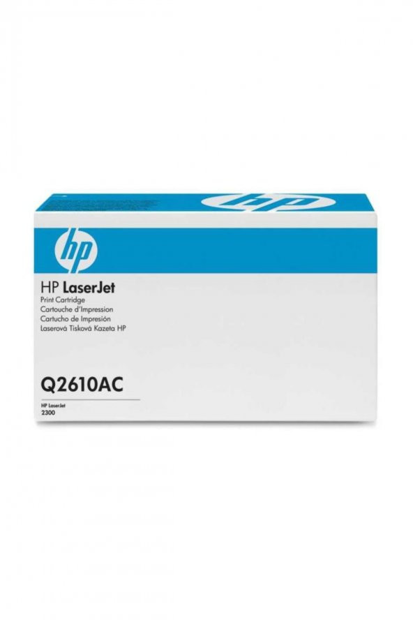 HP Q2610AC (10A) SİYAH ORJİNAL TONER-HP Laserjet 2300 ürün görseli