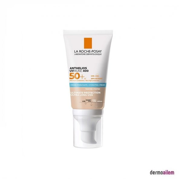 La Roche Posay Anthelios UVMune SPF50+ Nemlendirici Güneş Kremi 50 ml - Renkli