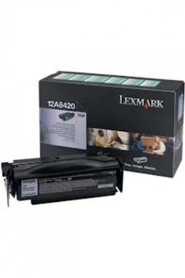 LEXMARK T430 12A8420 ORJİNAL SİYAH TONER