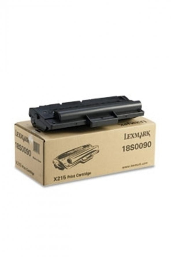LEXMARK 18S0090 (X215) SİYAH ORJİNAL TONER