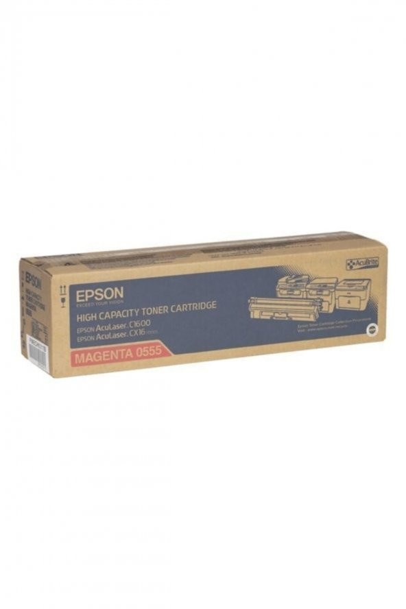 EPSON CX16 / C1600 S050555 KIRMIZI ORJİNAL TONER Yüksek Kapasite 2.7K ürün görseli