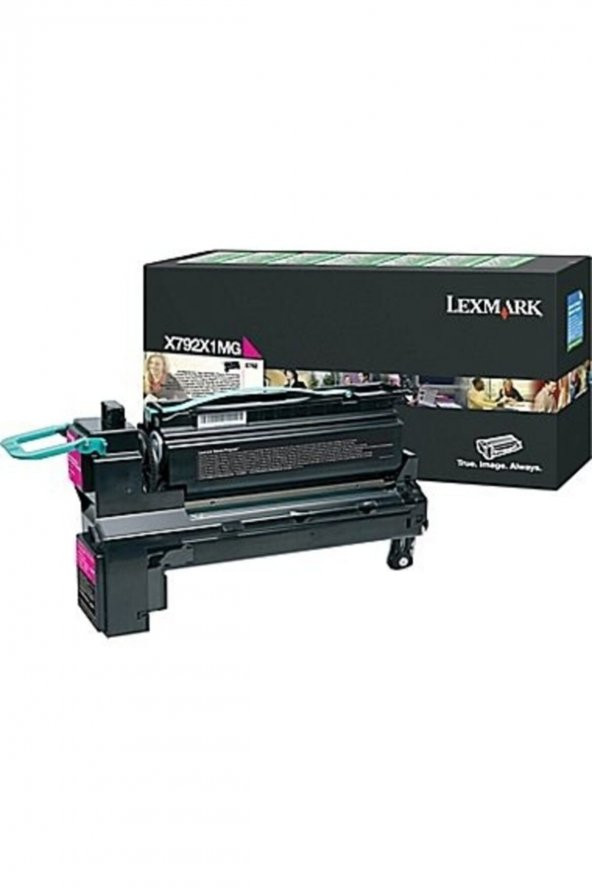 LEXMARK X792X1MG KIRMIZI ORJİNAL TONER 20.000 Sayfa