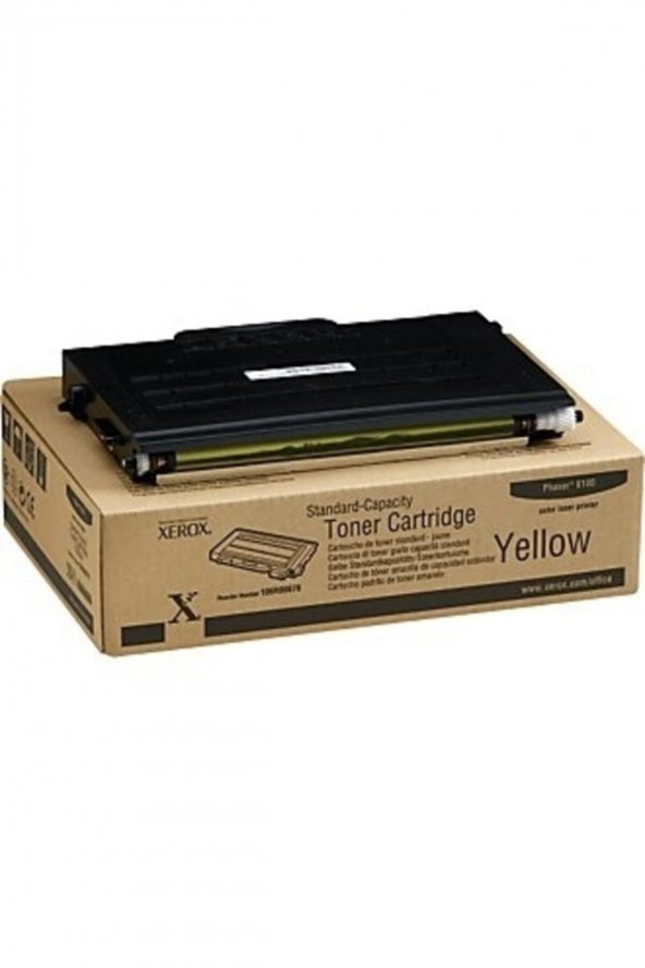 XEROX 106R00678 SARI RENKLİ LAZER TONER- XEROX 6100 SARI TONER