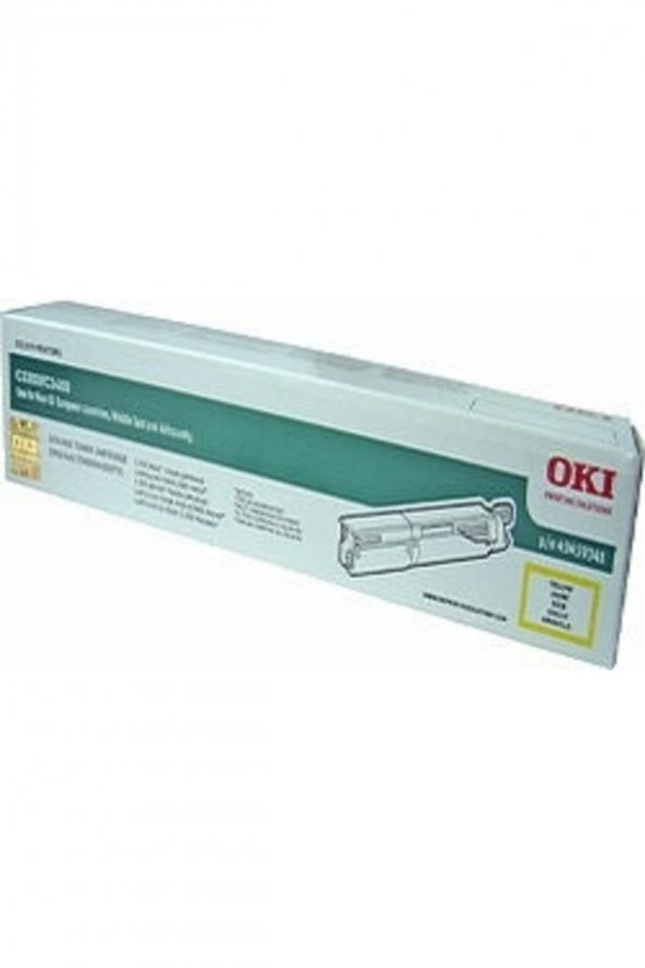 OKI 43459341 SARI RENKLİ TONER - OKI C3300-3400 TONERİ