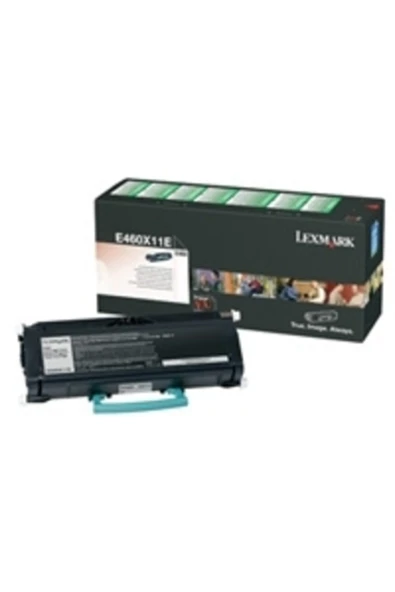 LEXMARK E460X11E YÜKSEK KAPASİTE SİYAH TONER - LEXMARK E460 TONERİ ürün görseli 1