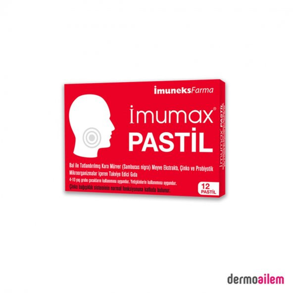 Imumax Pastil 12 Adet