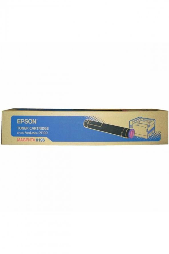 EPSON C9100 S050196 KIRMIZI ORJİNAL TONER