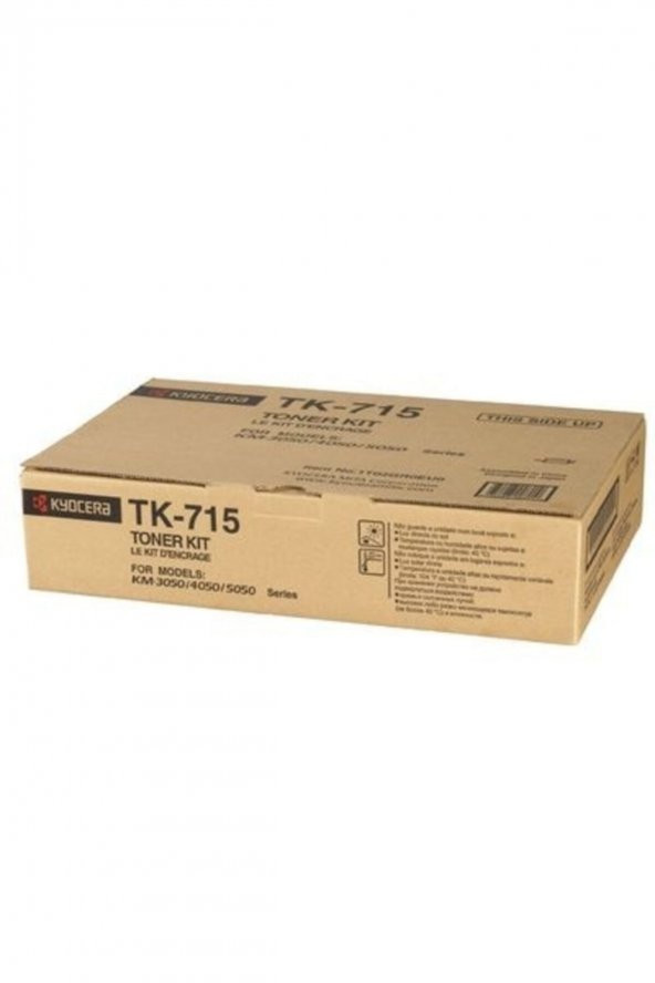 Kyocera TK-715 Siyah Orjinal Toner KM-3050/KM-4050/KM-5050 ürün görseli