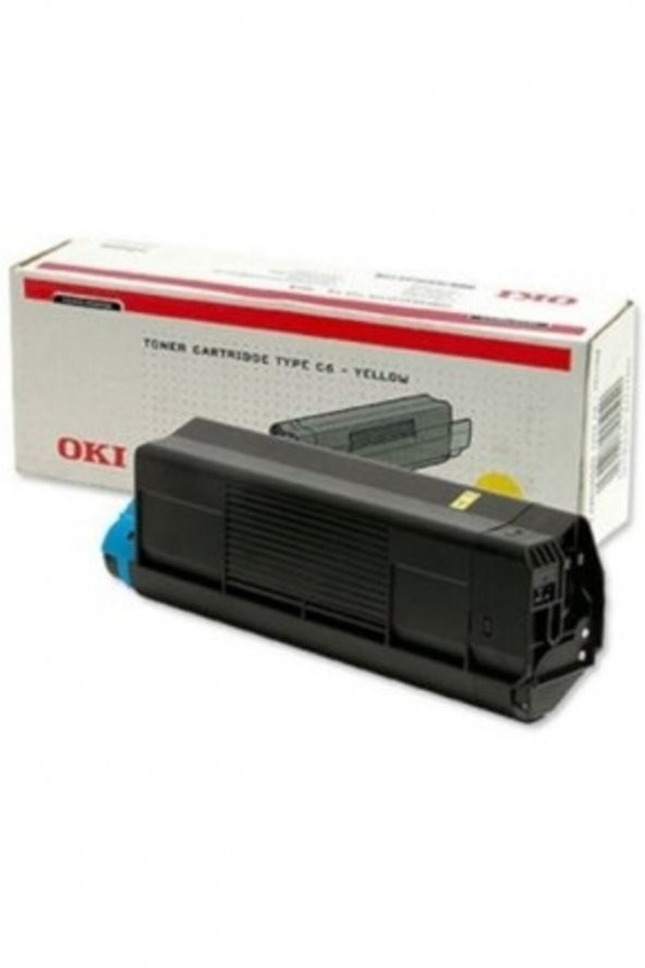 OKI C5100-C5200-C5300-C5400 42127405 SARI ORJİNAL TONER