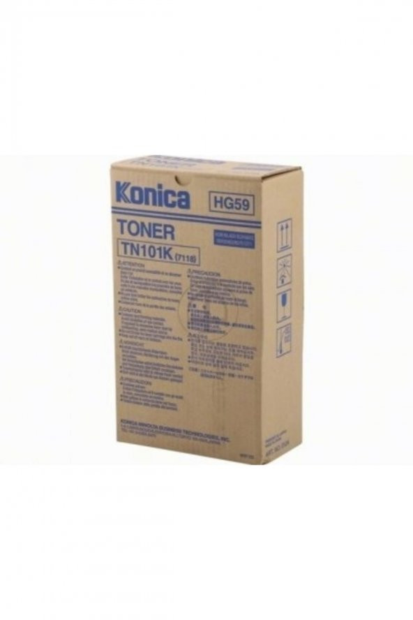 KONICA MINOLTA TN101K (HG59) ORJİNAL TONER - 7115 / 7218 / 7118 / 7220 / 7216