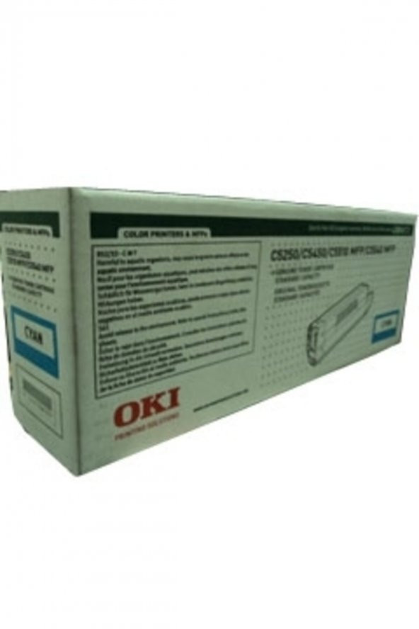 OKİ C5250-C5450-C5510 42804572 MAVİ ORJİNAL TONER