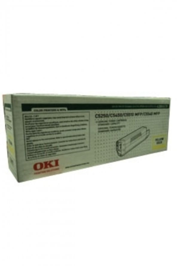 OKİ C5250-C5450-C5510 42804570 SARI ORJİNAL TONER