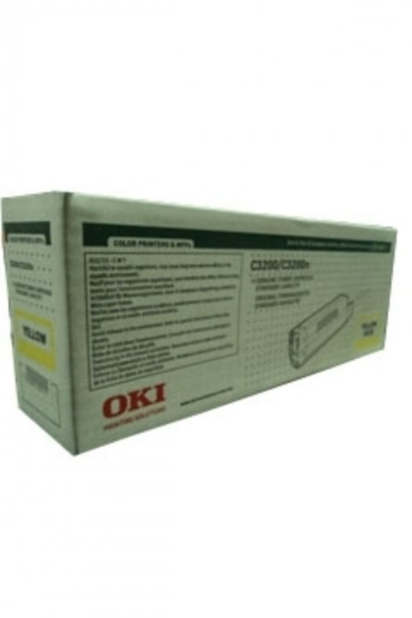OKİ C3200 43034813 SARI ORJİNAL TONER