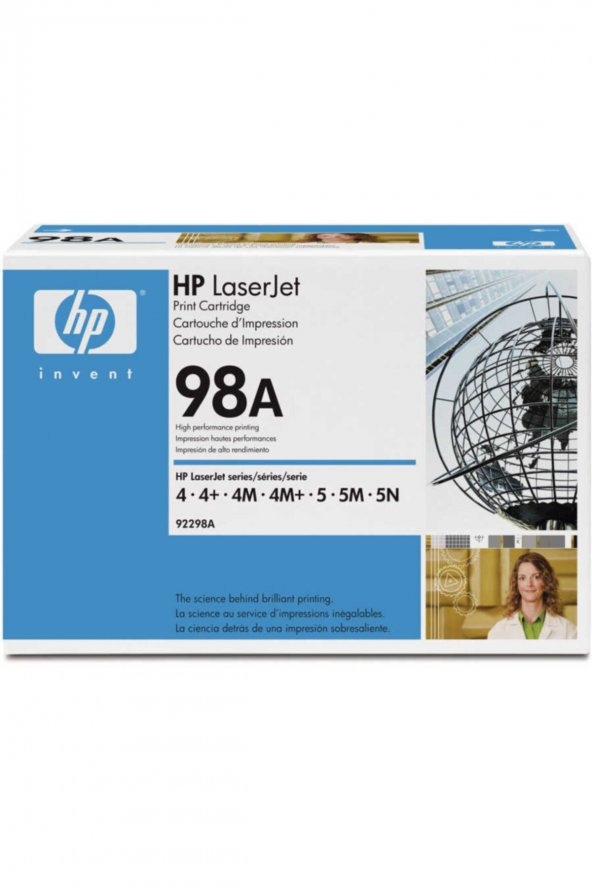 HP 92298A (98A) SİYAH ORJİNAL TONER-4m / 5m SERİSİ TONERİ (B)
