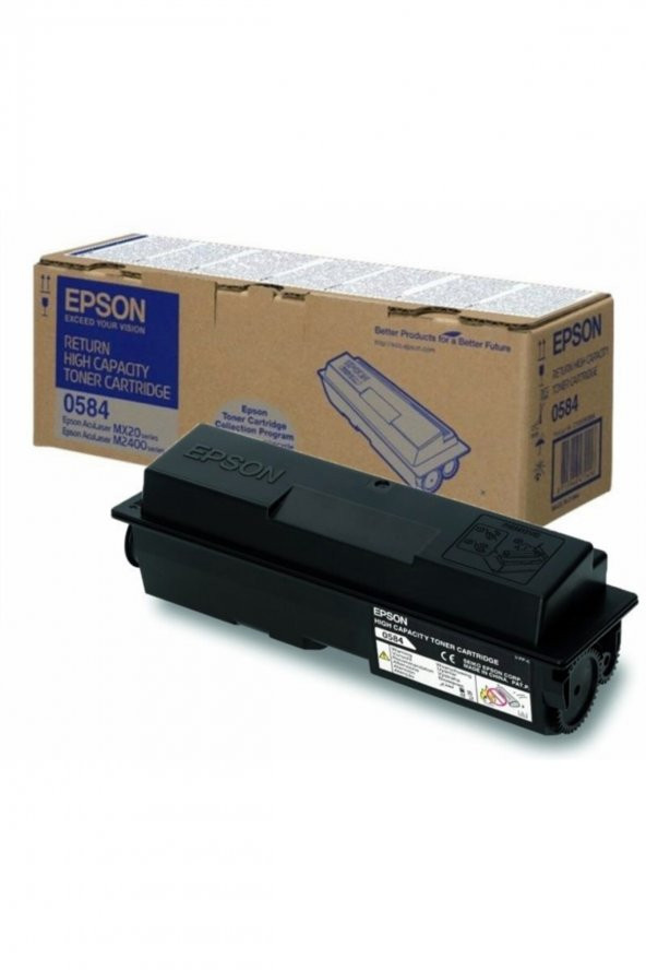 EPSON MX20 / M2400 S050584 ORJİNAL TONER YÜKSEK KAPASİTE ürün görseli