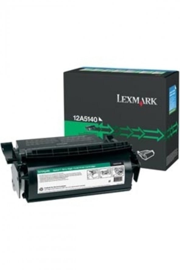 LEXMARK T610 / T612 / T614 12A5140 SİYAH ORJİNAL TONER