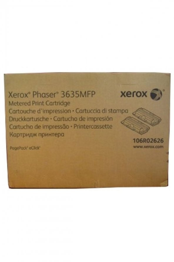 XEROX 3635 106R02626 2Lİ PAKET ORJİNAL TONER