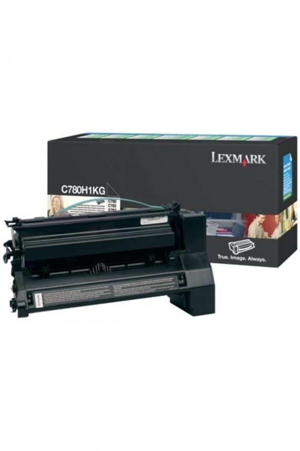 LEXMARK C780H1KG SİYAH ORJİNAL TONER - C780 / C782 / X782e