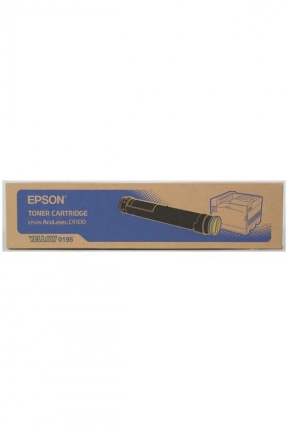 EPSON C9100 S050195 SARI ORJİNAL TONER