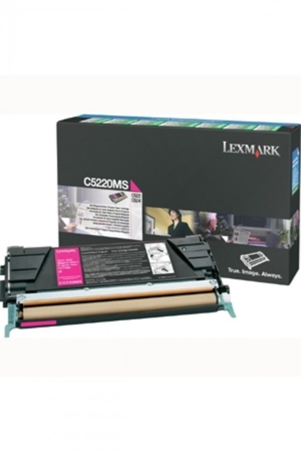 LEXMARK C5220MS KIRMIZI ORJİNAL TONER - C522 / C524 / C530