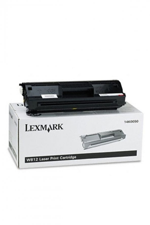 LEXMARK W812 14K0050 SİYAH ORJİNAL TONER