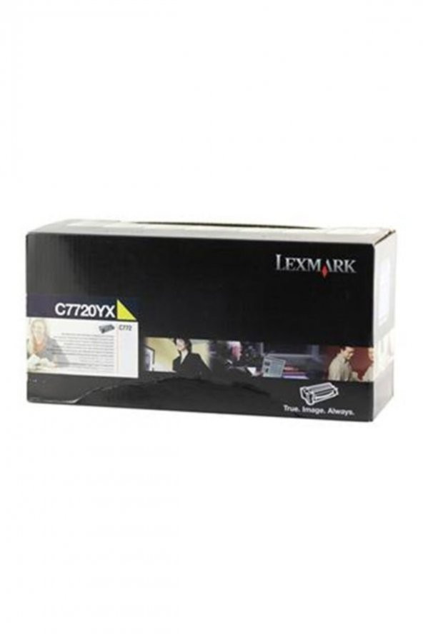 LEXMARK C7720YX SARI ORJİNAL TONER - C772 / X772