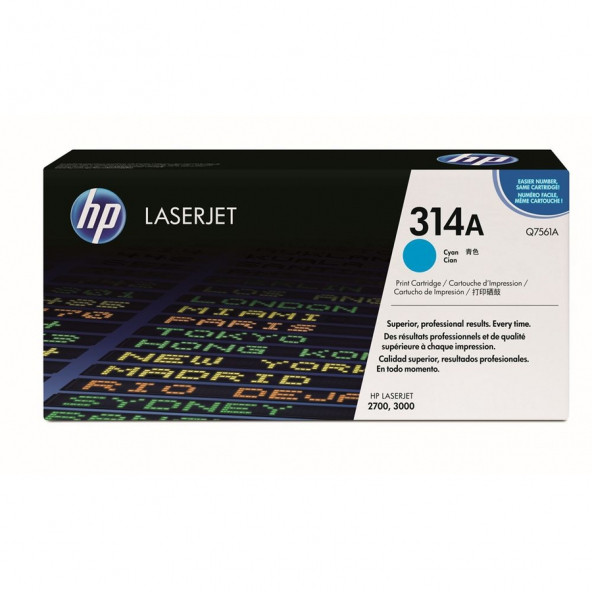 HP Q7561A MAVİ ORJİNAL TONER - HP 2700 / 3000 MAVİ TONER