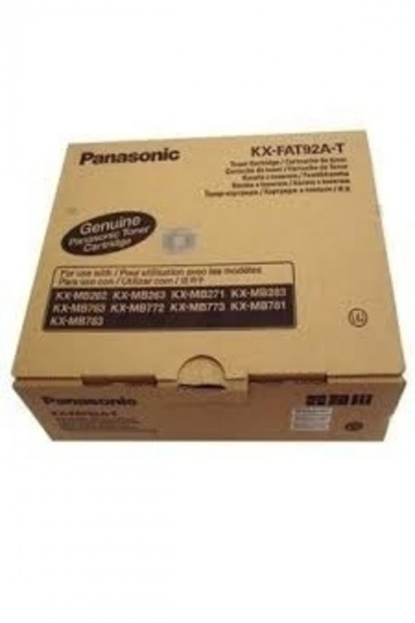 PANASONIC KX-FAT92A-T ORJİNAL TONER (3lü Paket)- KX-MB262/KX-MB771