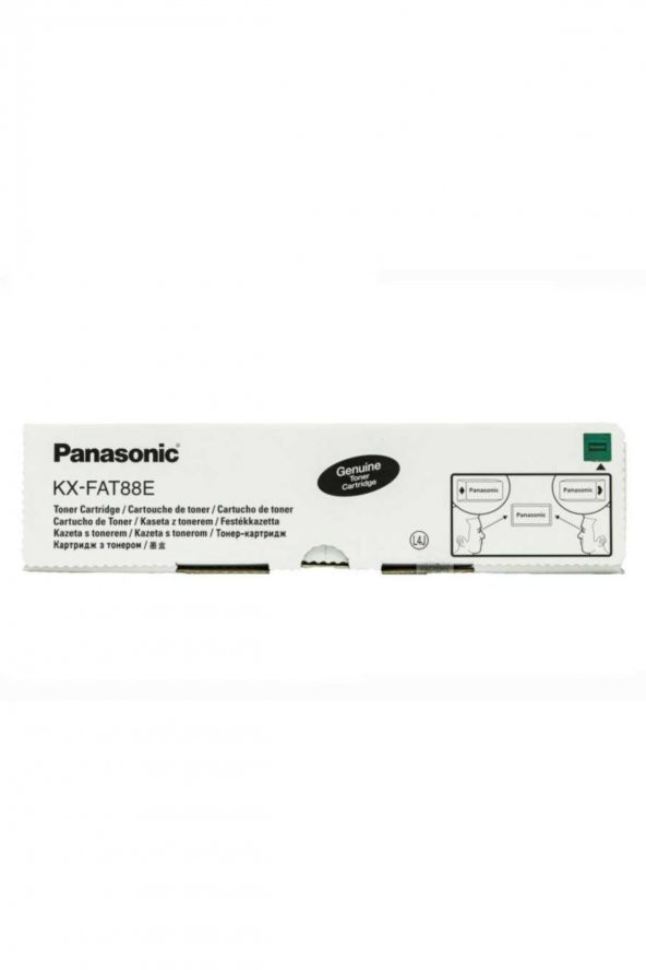 PANASONIC KX-FAT88E SİYAH ORJİNAL TONER- KX-FL401/FLC411/FLC413