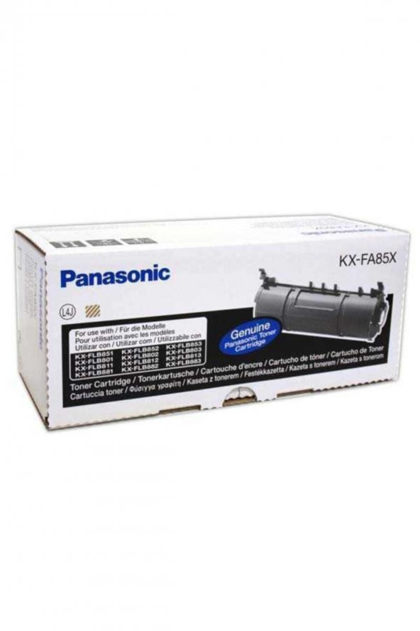 PANASONIC KX-FA85X SİYAH ORJİNAL TONER- KX-FL511 / KX-FL611 ürün görseli
