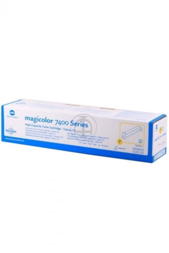 KONICA MINOLTA 7400 8938622 SARI ORJİNAL TONER - PagePro MC7450