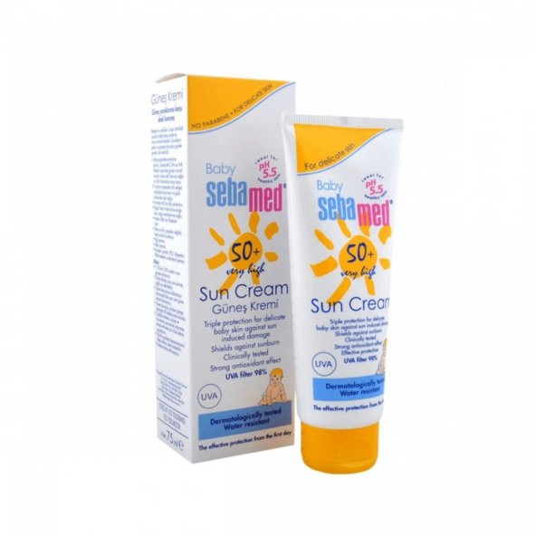 Sebamed Bebek Güneş kremi Spf 50 Faktör 75ml
