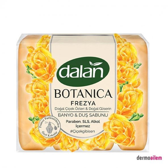 Dalan Botanica Frezya Banyo & Duş Sabunu 4x150 gr